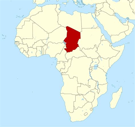 chad location.